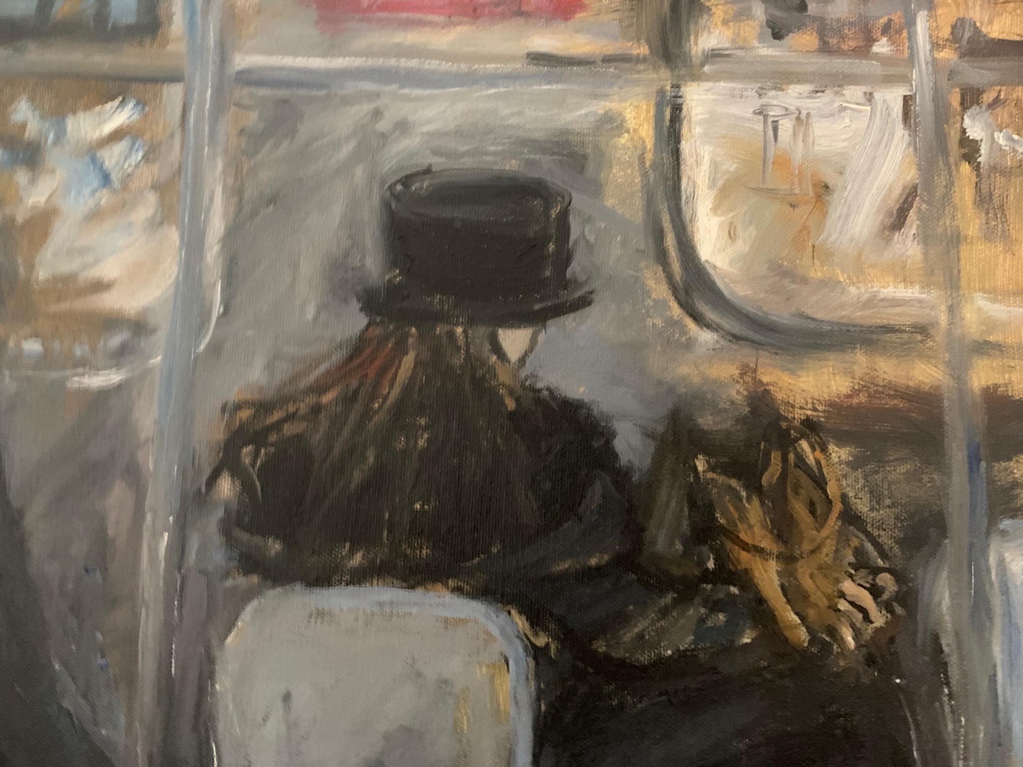 Ohne Titel von Bruno Paoli – Figuratives Gemälde