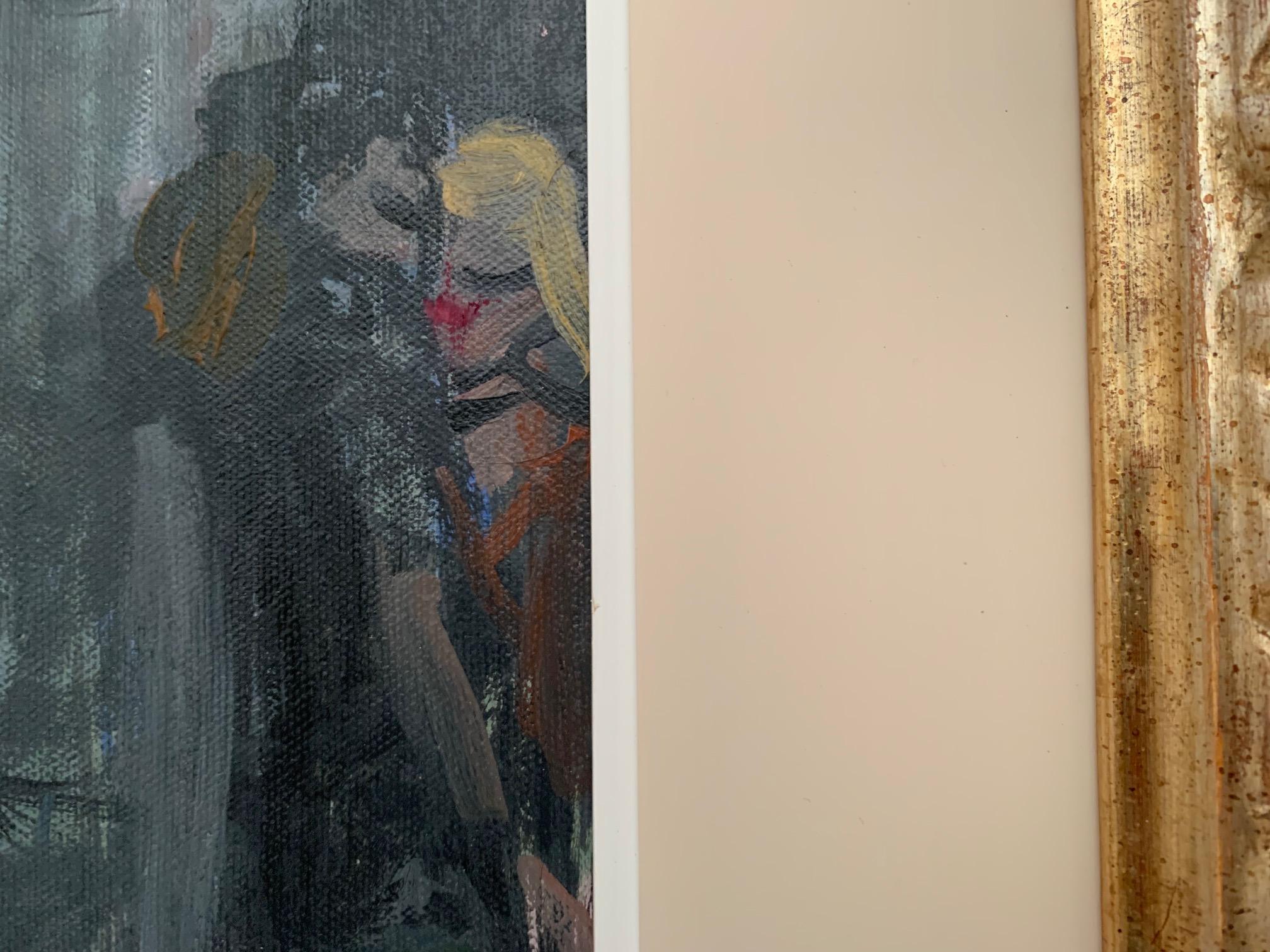 Wall In Florence By Bruno Paoli - Figurative Painting For Sale 6