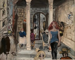 Walls In Florence By Bruno Paoli - Figurative Painting