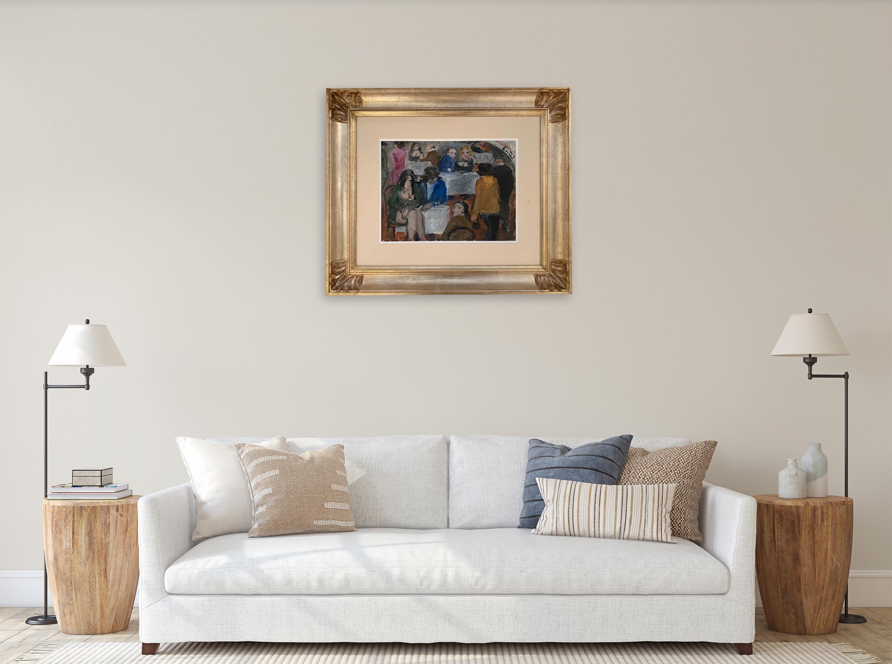 White Table By Bruno Paoli - Figurative Painting For Sale 2