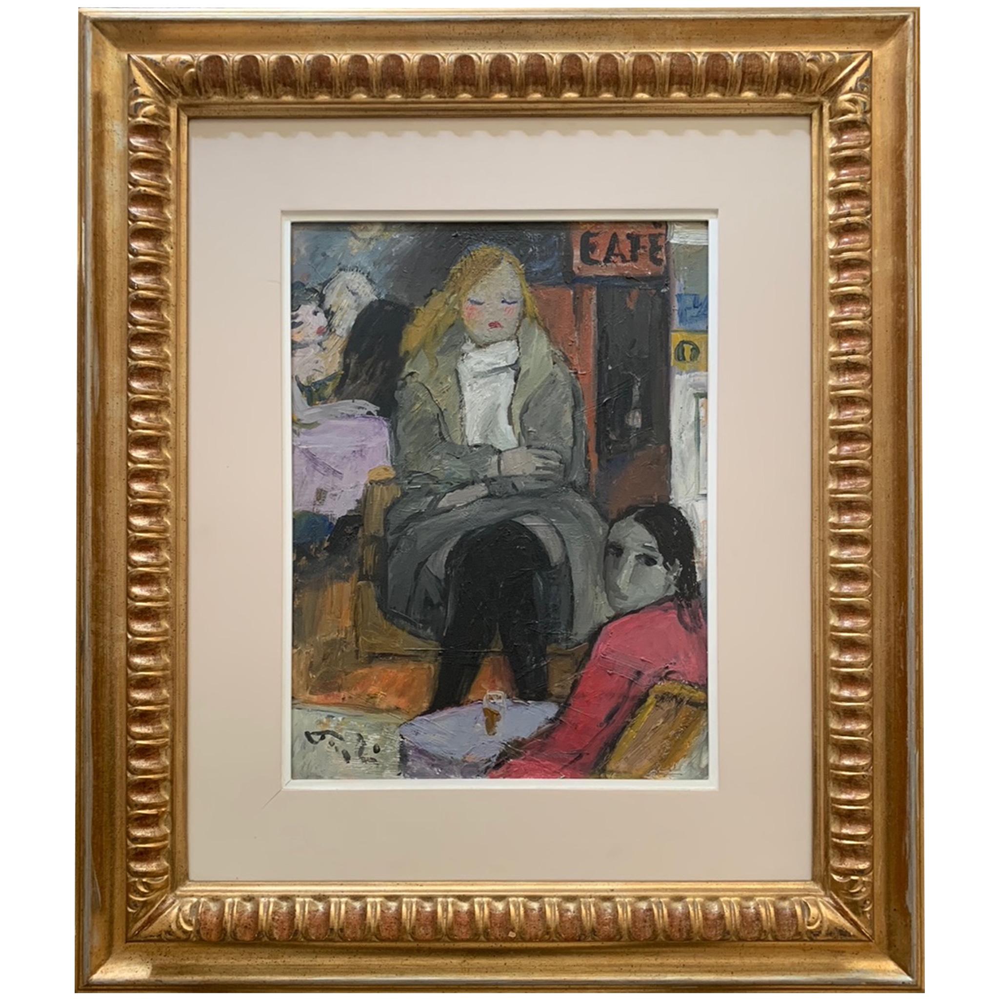 Withdrawal By Bruno Paoli - Figurative Painting For Sale 1