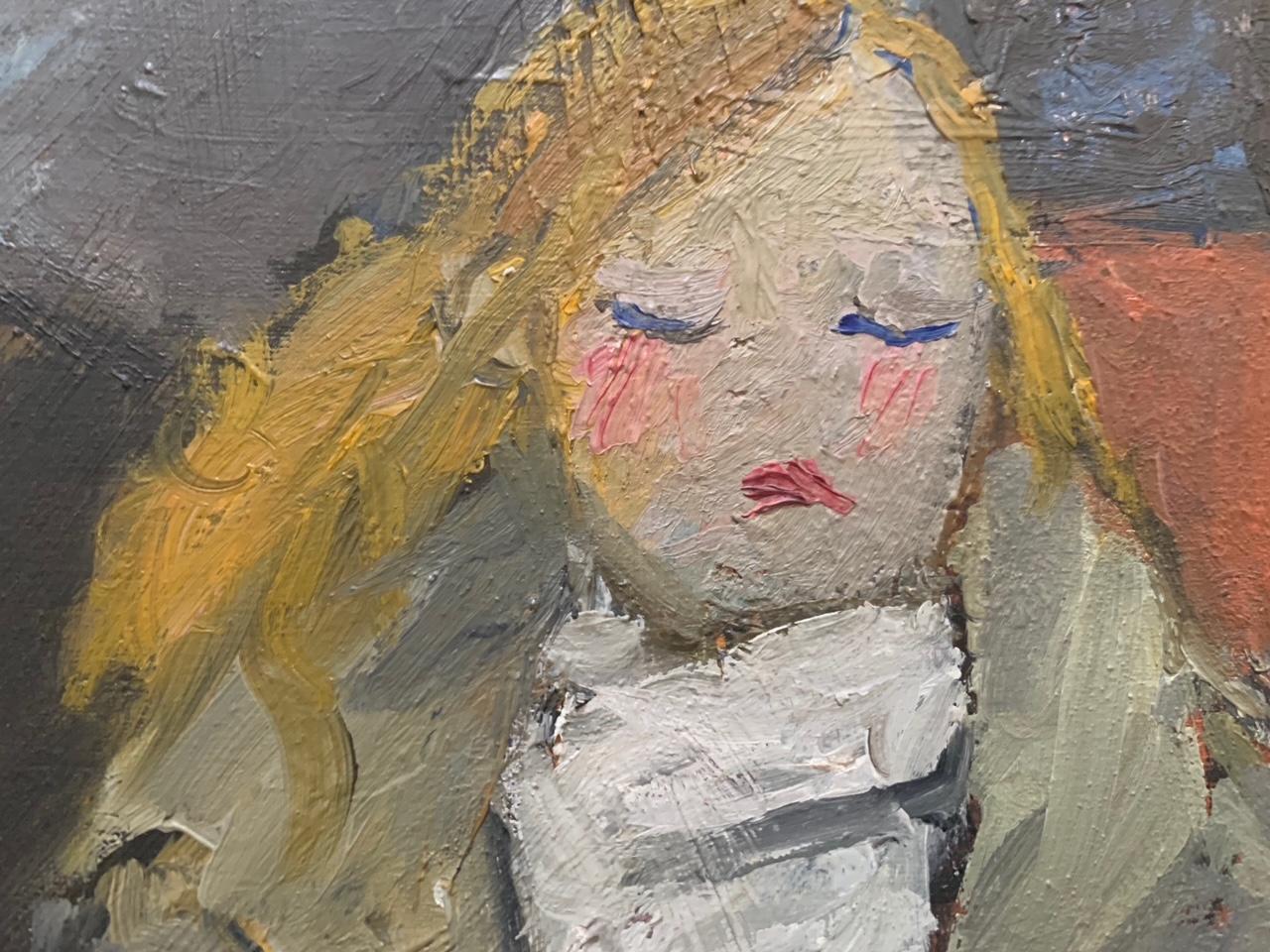 Withdrawal By Bruno Paoli - Figurative Painting For Sale 2