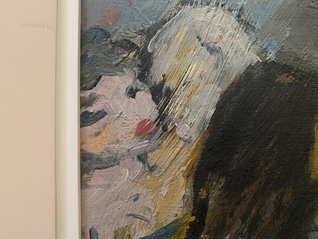 Withdrawal By Bruno Paoli - Figurative Painting For Sale 4