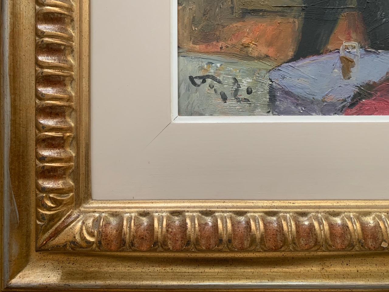 Withdrawal By Bruno Paoli - Figurative Painting For Sale 5