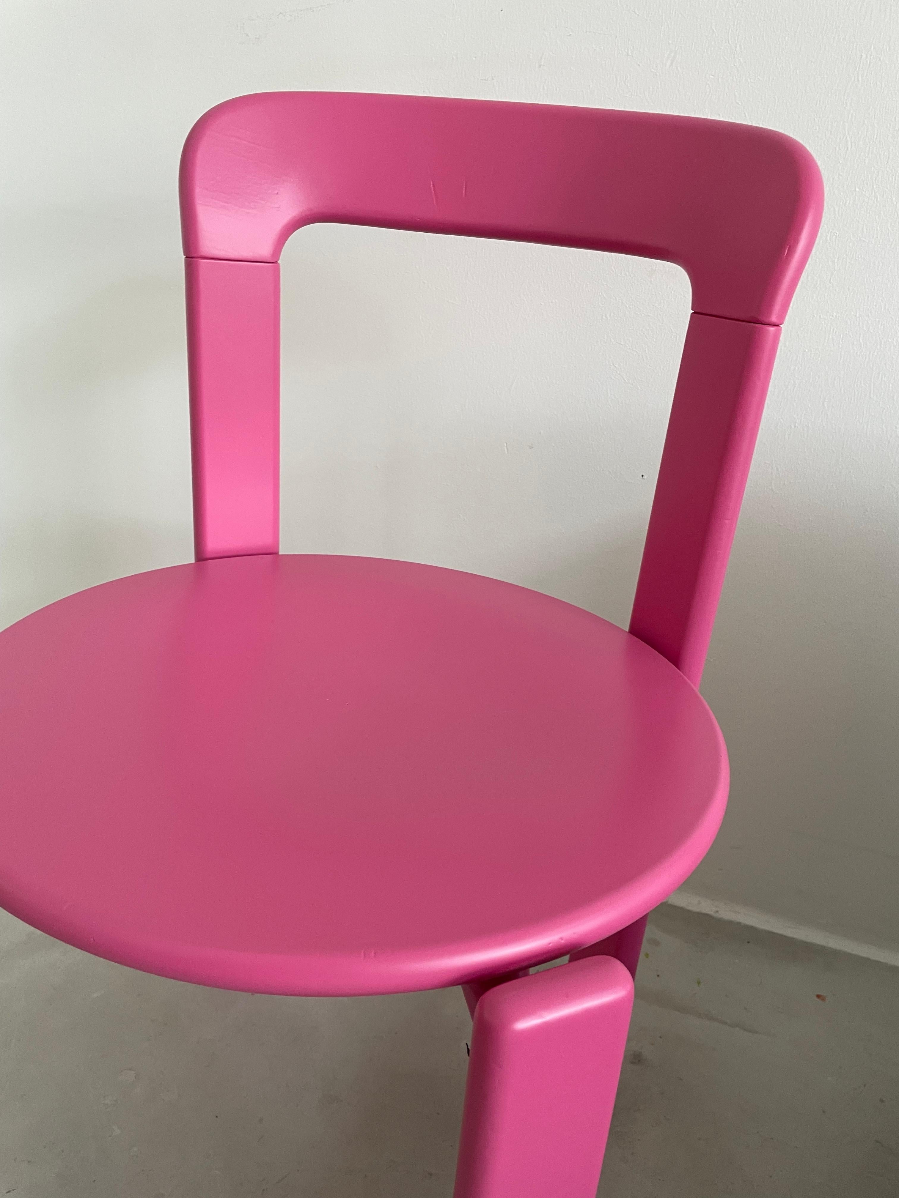 Swiss Bruno Rey Chairs by Dietiker, Switzerland, 1970s For Sale
