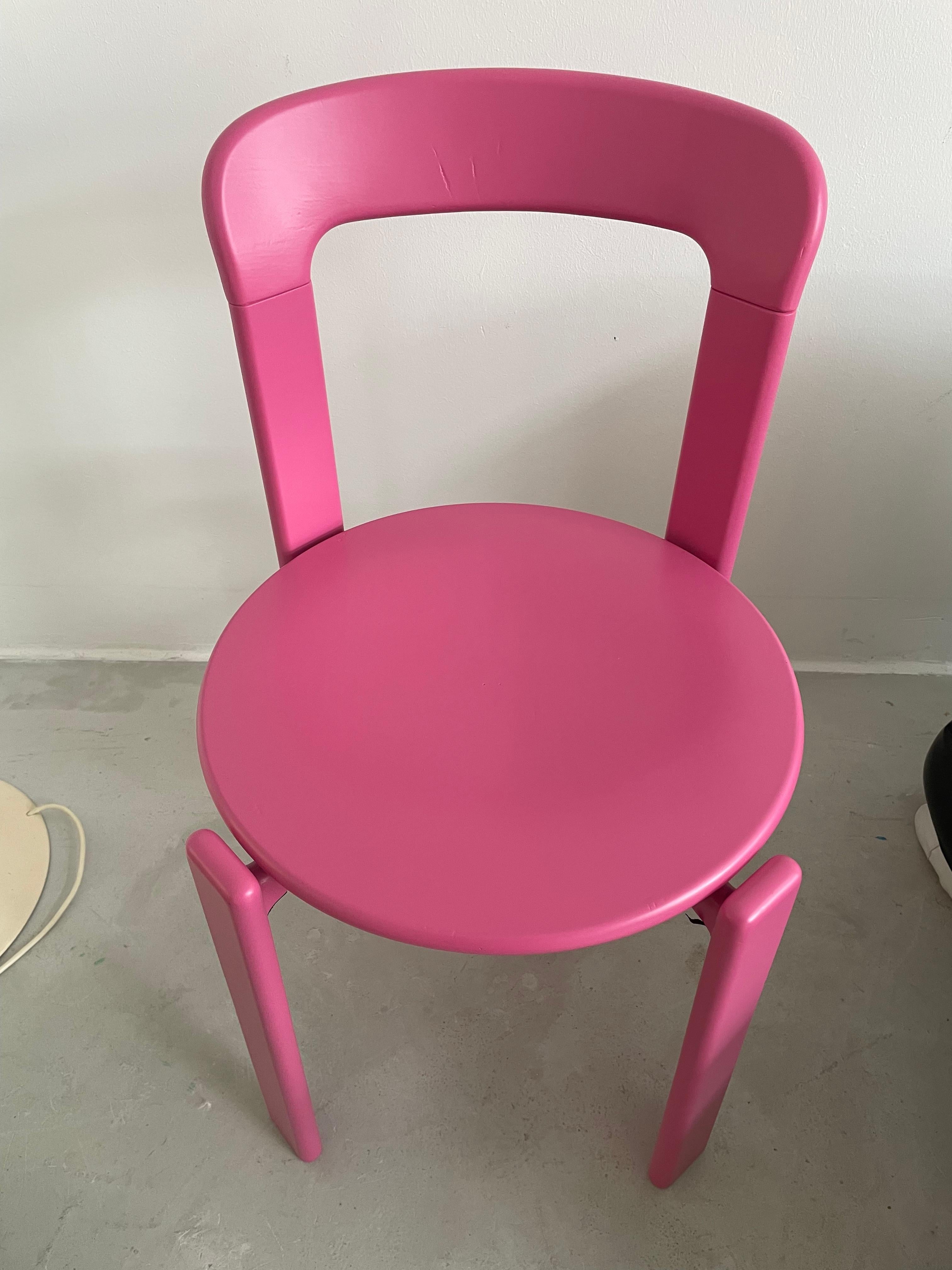 Bruno Rey Chairs by Dietiker, Switzerland, 1970s In Excellent Condition For Sale In AMSTERDAM, NH