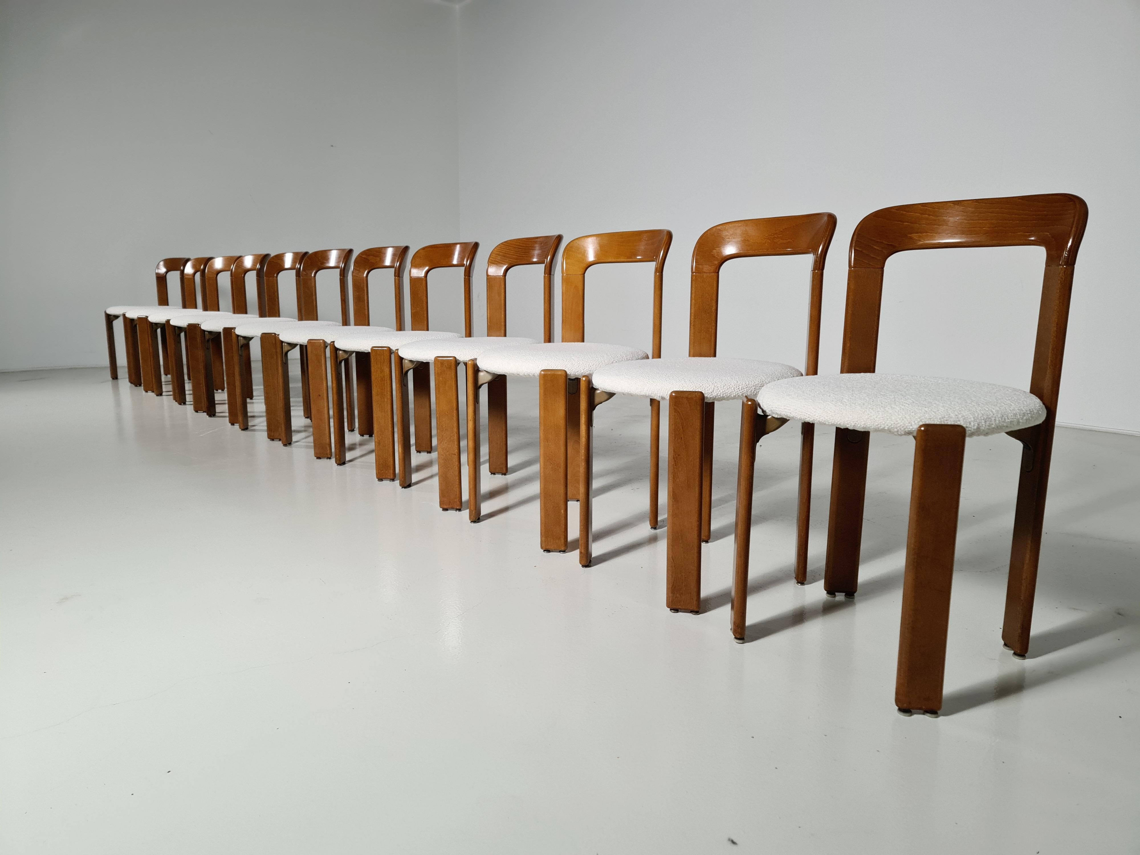 European Bruno Rey Dining Chairs for Dietiker, 1970s