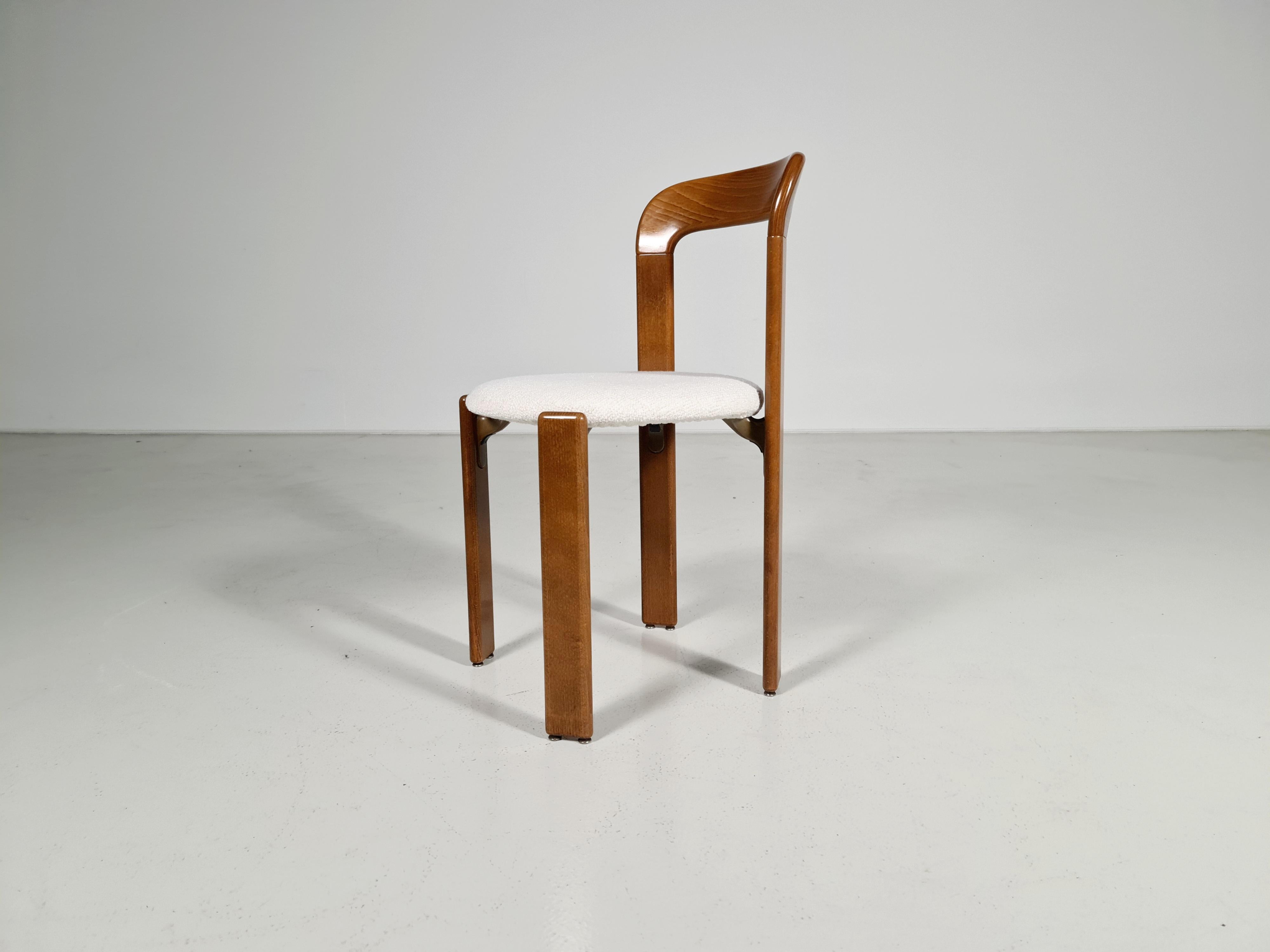 Late 20th Century Bruno Rey Dining Chairs for Dietiker, 1970s