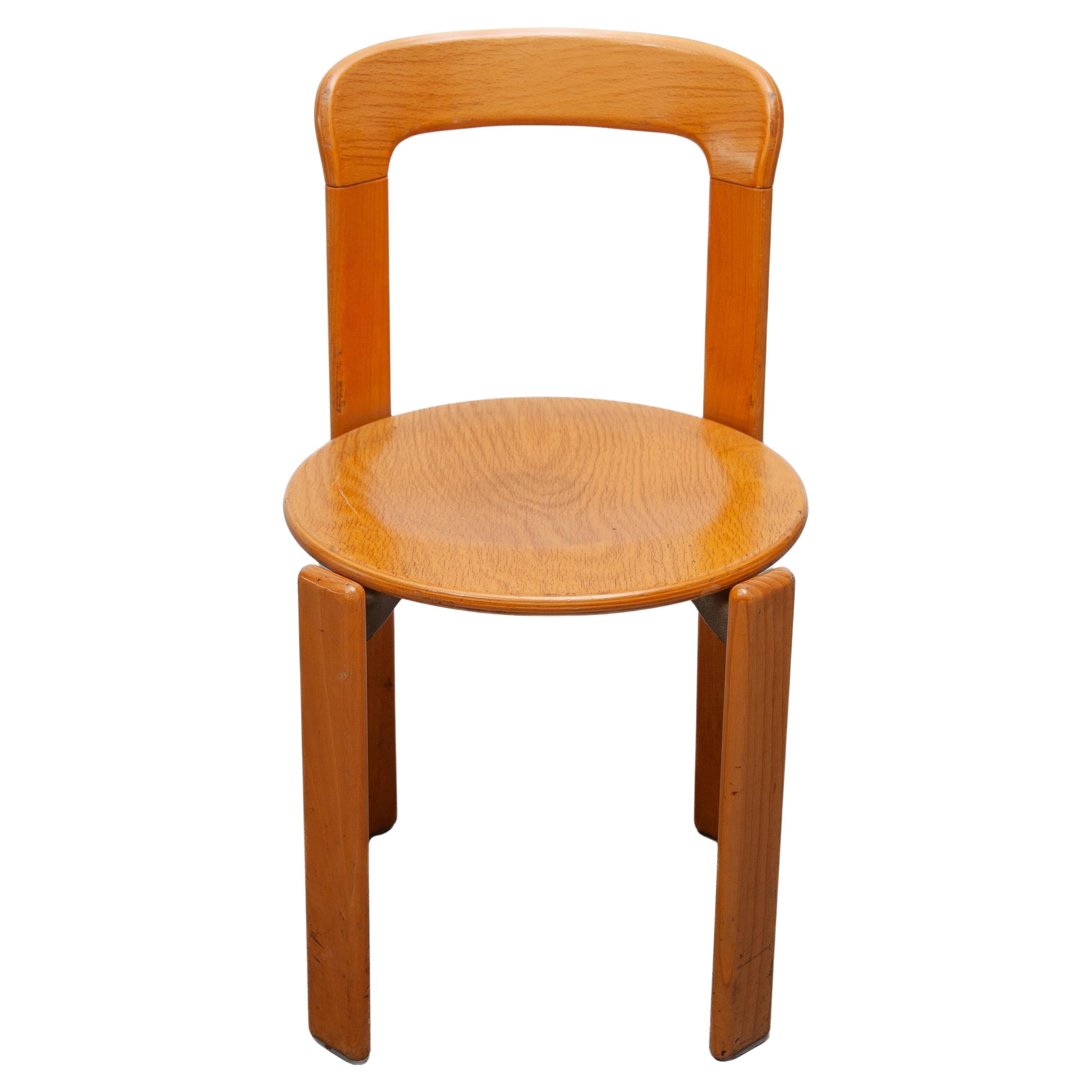 Bruno Rey for Kush and Co, 1971, ICONIC Dining Room Chair, Model 3300