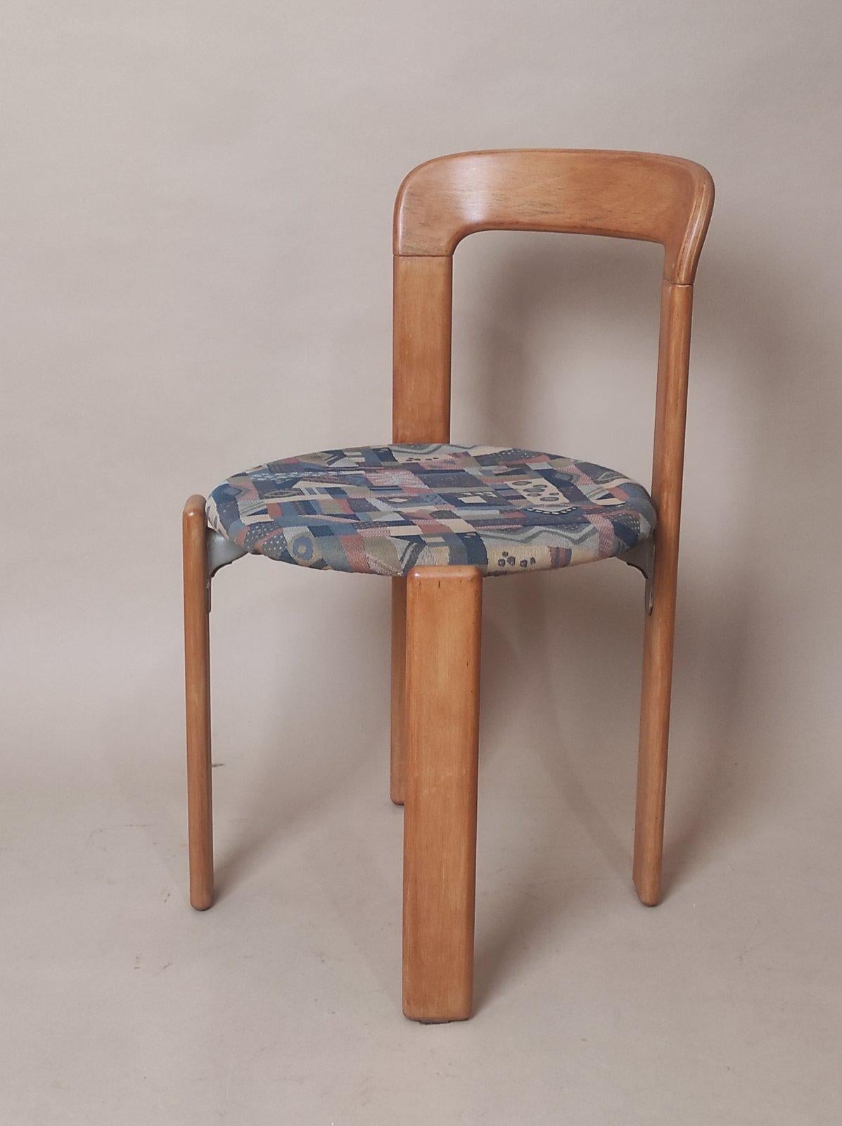 Swiss Bruno Rey Postmodern Chair For Dietiker 1970s For Sale