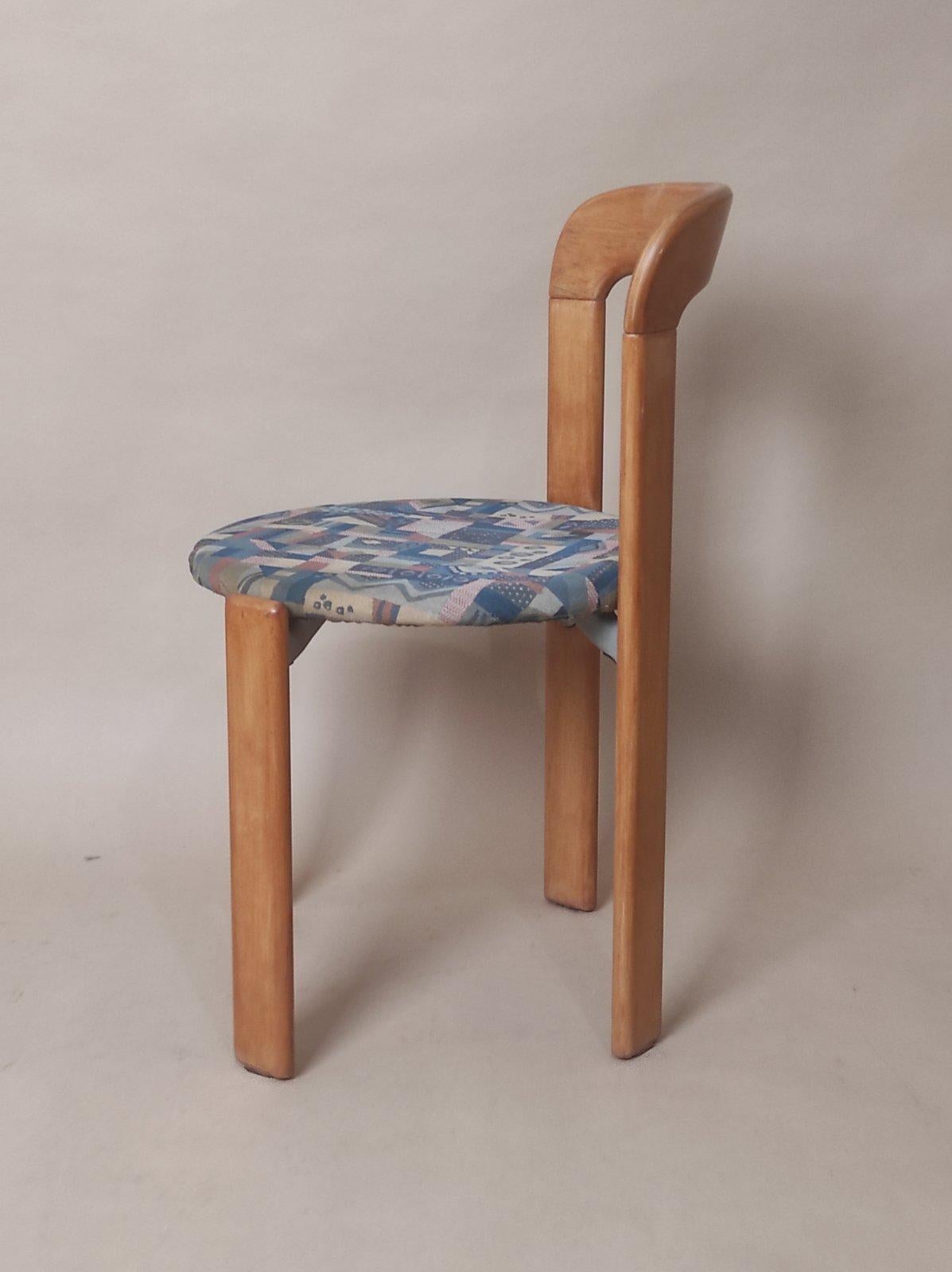 Bruno Rey Postmodern Chair For Dietiker 1970s In Good Condition For Sale In Čelinac, BA