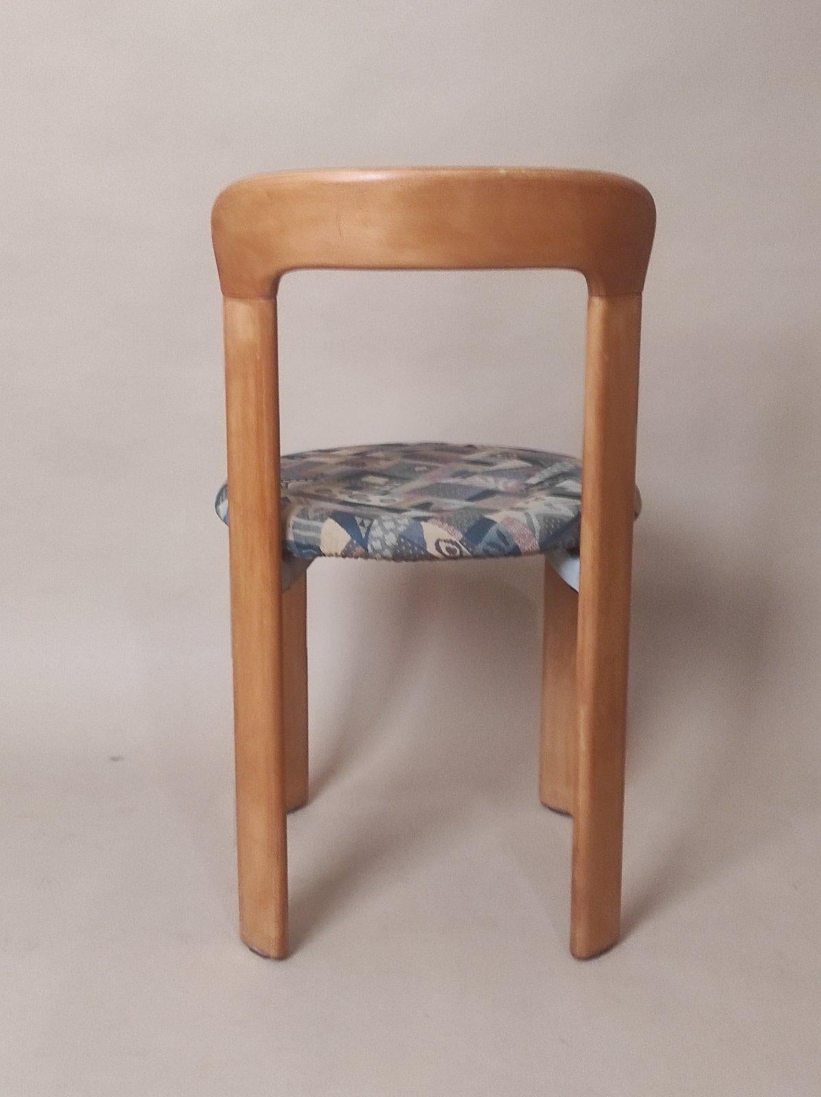 Late 20th Century Bruno Rey Postmodern Chair For Dietiker 1970s For Sale