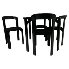 Bruno rey table and dining chair set , 1970s