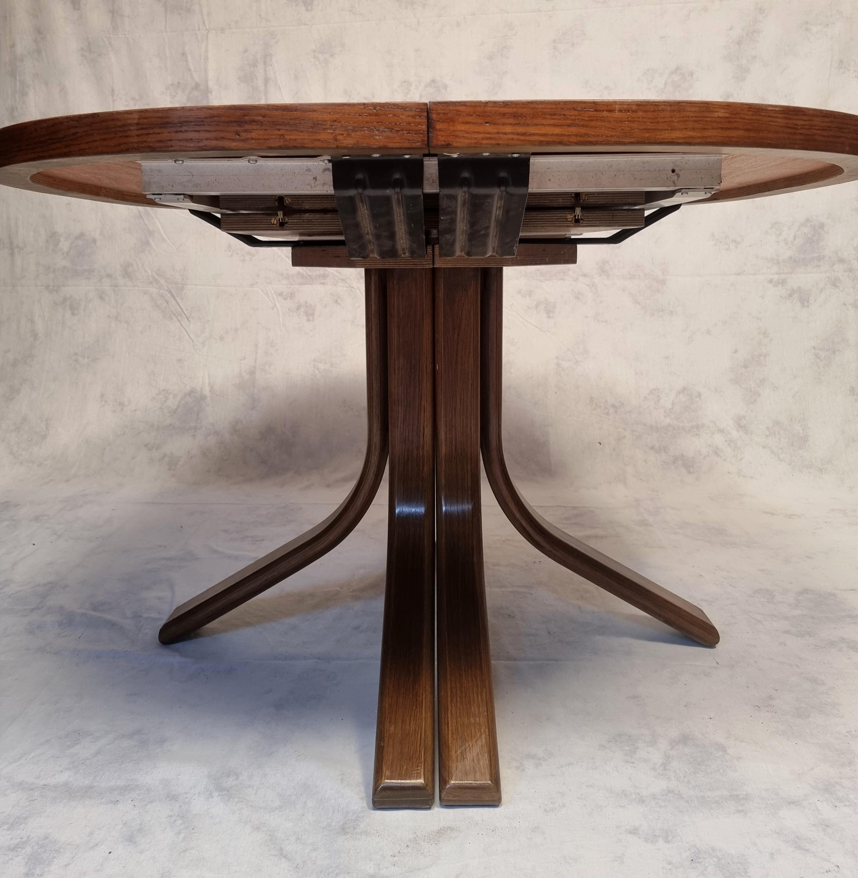 Bruno Rey Table For Dietiker By Atelier Stuhl Aus Stein Am Rhein - Oak - Ca 1970 3