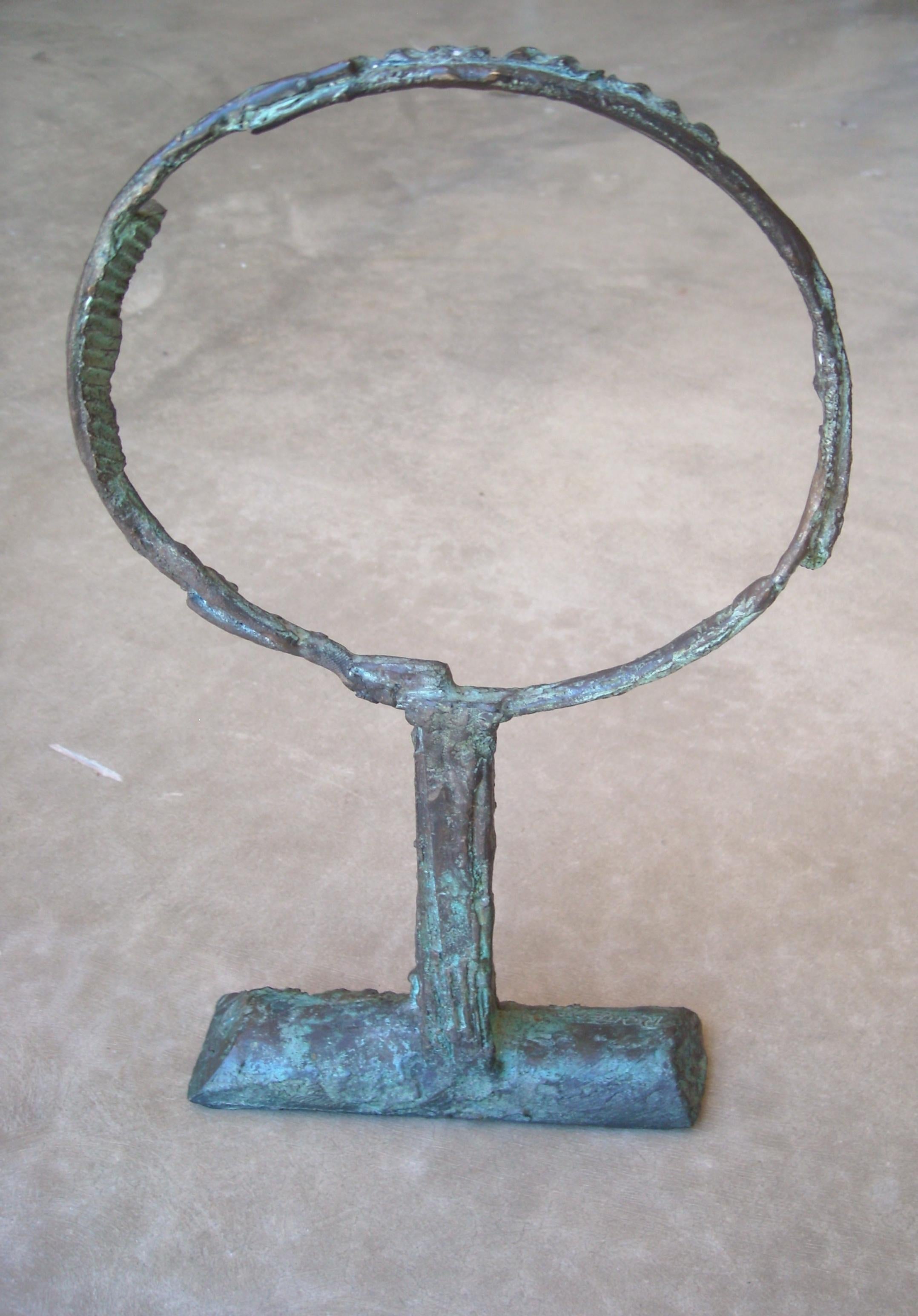 Italian Bruno Romeda Bronze, Signed, Dated 1987