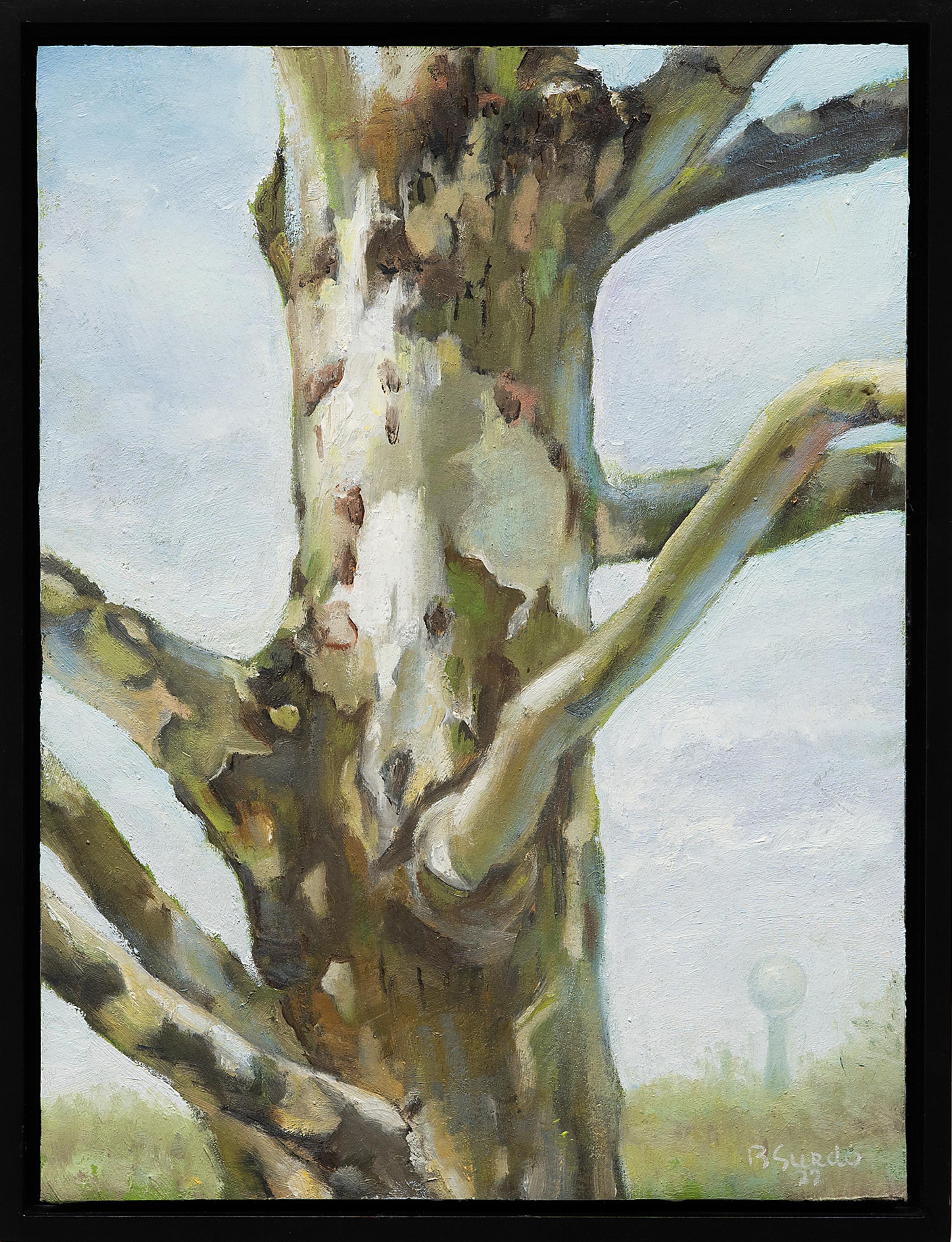 "Canalizzatore", olio su tavola, 2022