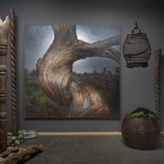 "Moon Spirit Dancer, " Oil on Canvas