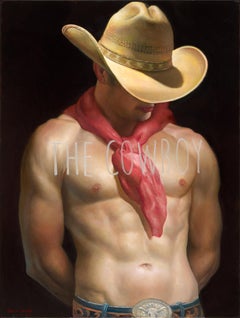 Rebel - Oil on Canvas Figurative Painting, 40h x 30w in, Signed, 2026
