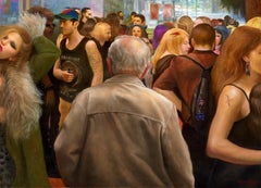 The Union of Different Skies: Contemporary Oil Painting, 60x48 in
