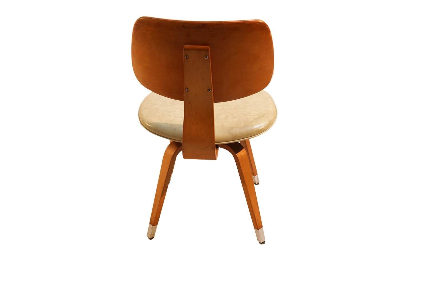 Bruno Weil Mid-Century Modern Thonet Chair For Sale at 1stDibs | bruno weil  thonet, weil chair, thonet bent plywood chair