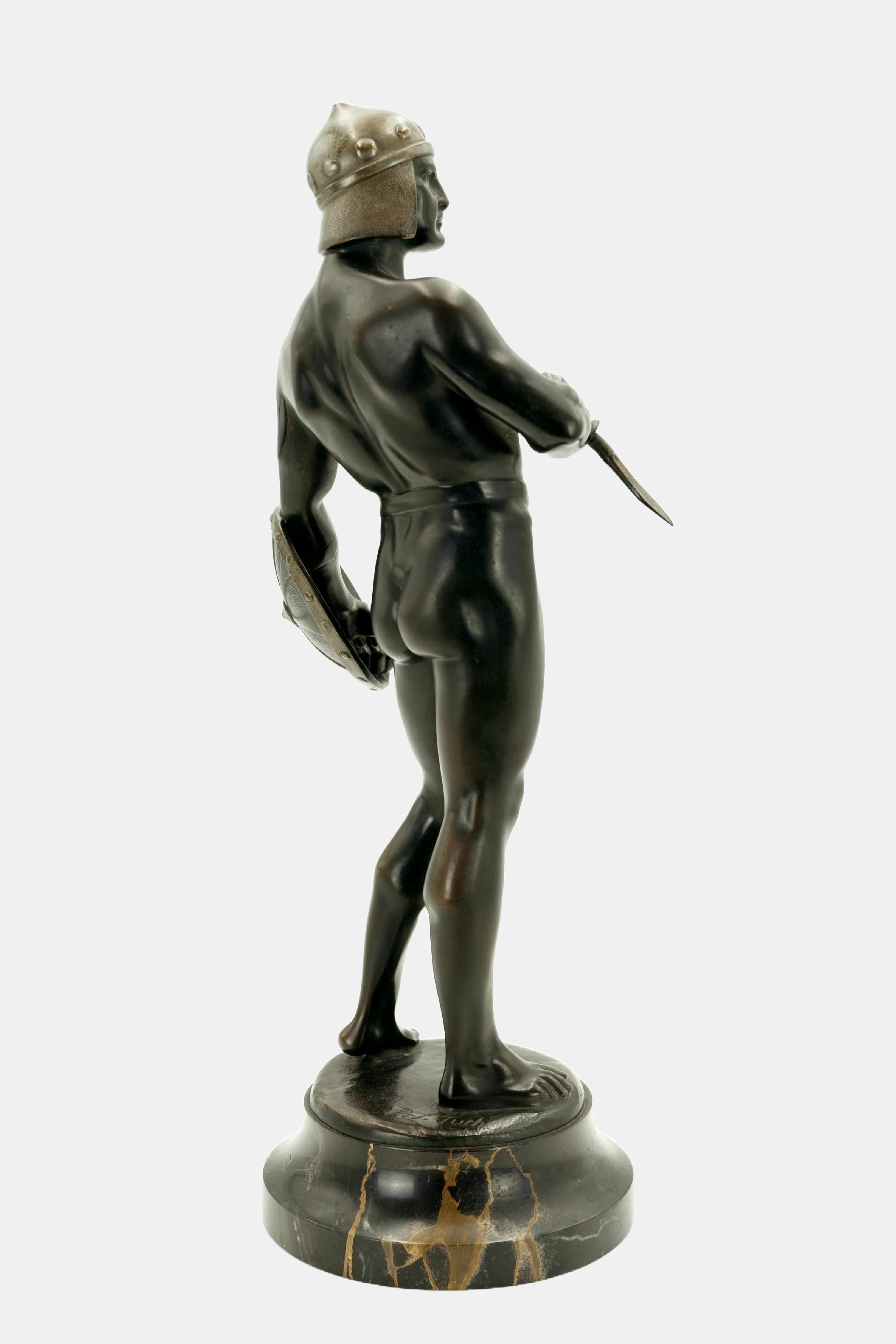 Gladiateur prêt à la bataille / - Prêt pour tout, en vente 1