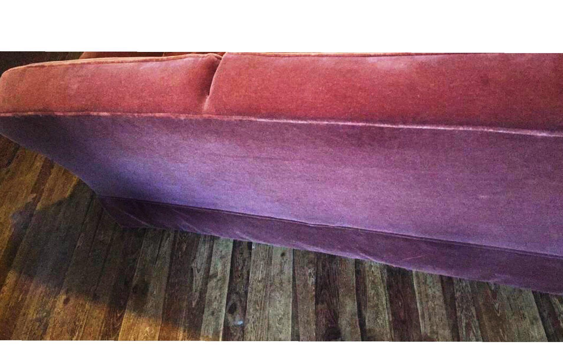raspberry sofa