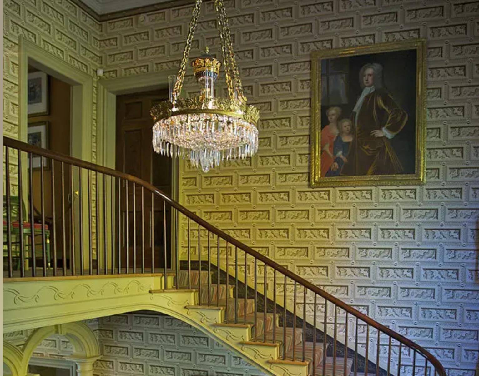 Papel pintado Brunschwig & Fils Boscobel Restoration Medford Inn 1804 Impreso a mano en venta 8
