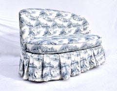 Brunschwig & Fils Custom Slipper Loveseat Settee