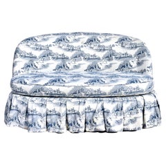 Brunschwig & Fils Custom Slipper Loveseat Settee