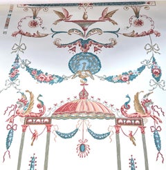 Brunschwig & Fils Les Sylphides, 1794, Hathaway House, Carta da parati stampata a mano