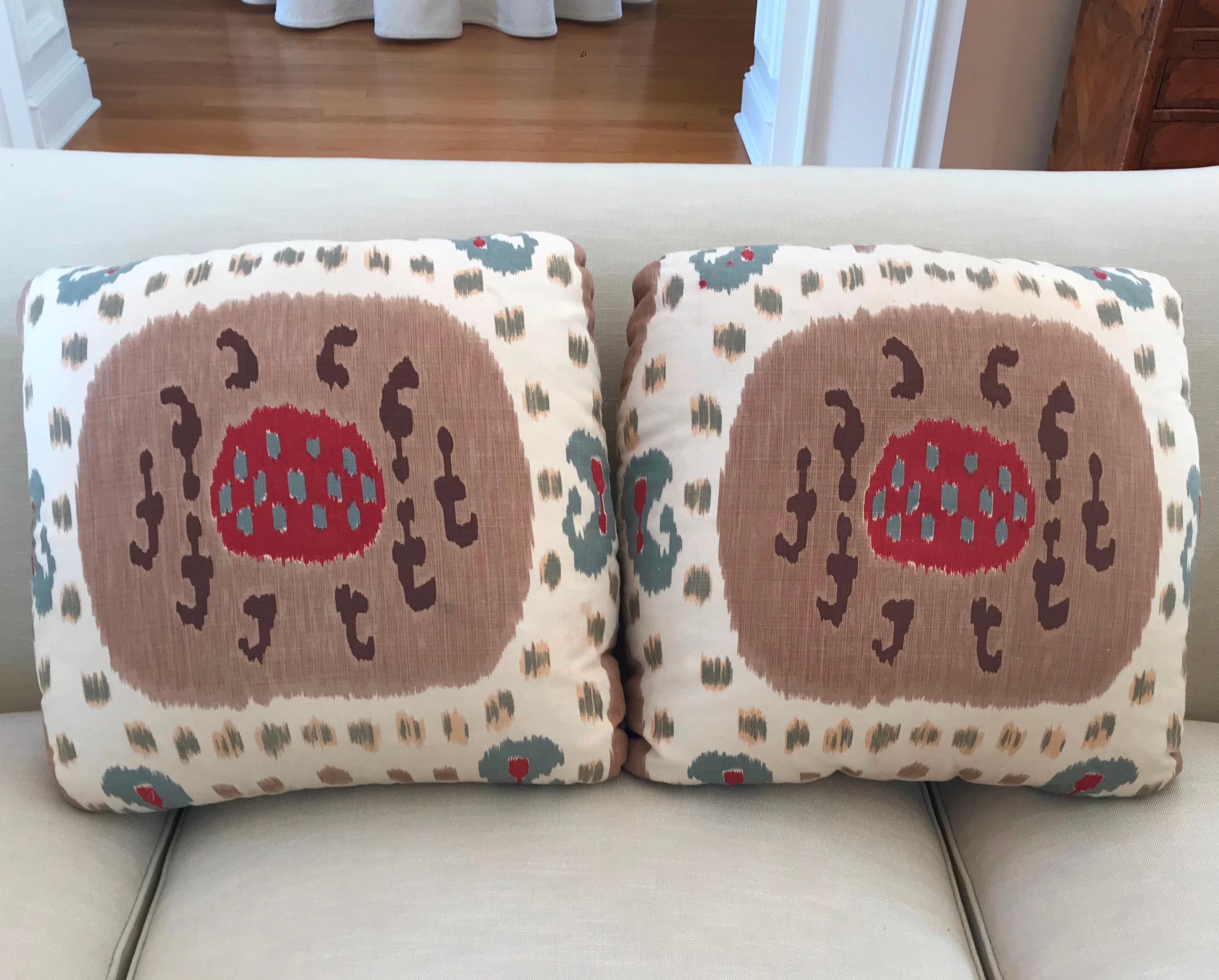 Altro Cuscini in piuma d'oca 'Samarkand' di Brunschwig & Fils - a apir in vendita