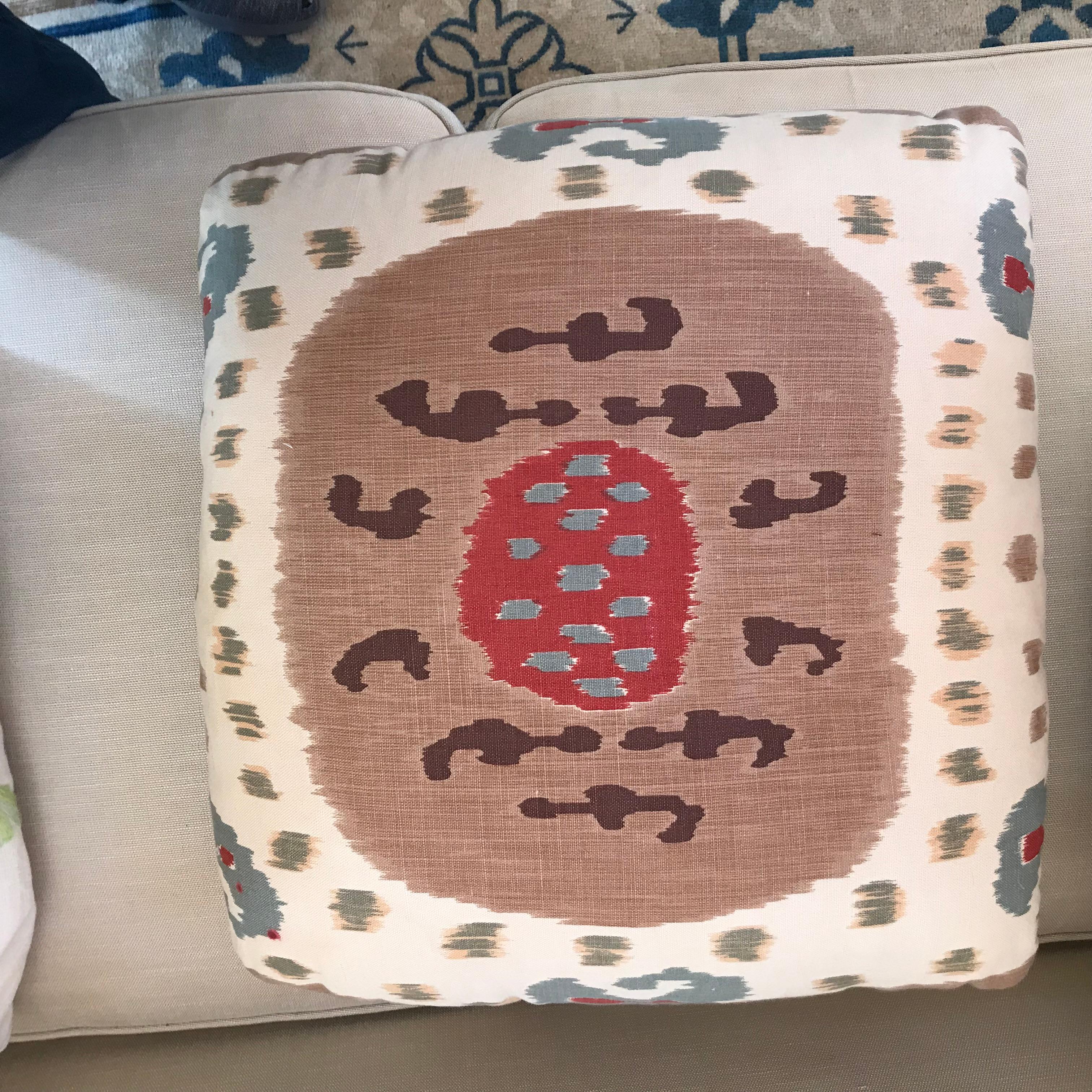 Francese Cuscini in piuma d'oca 'Samarkand' di Brunschwig & Fils - a apir in vendita