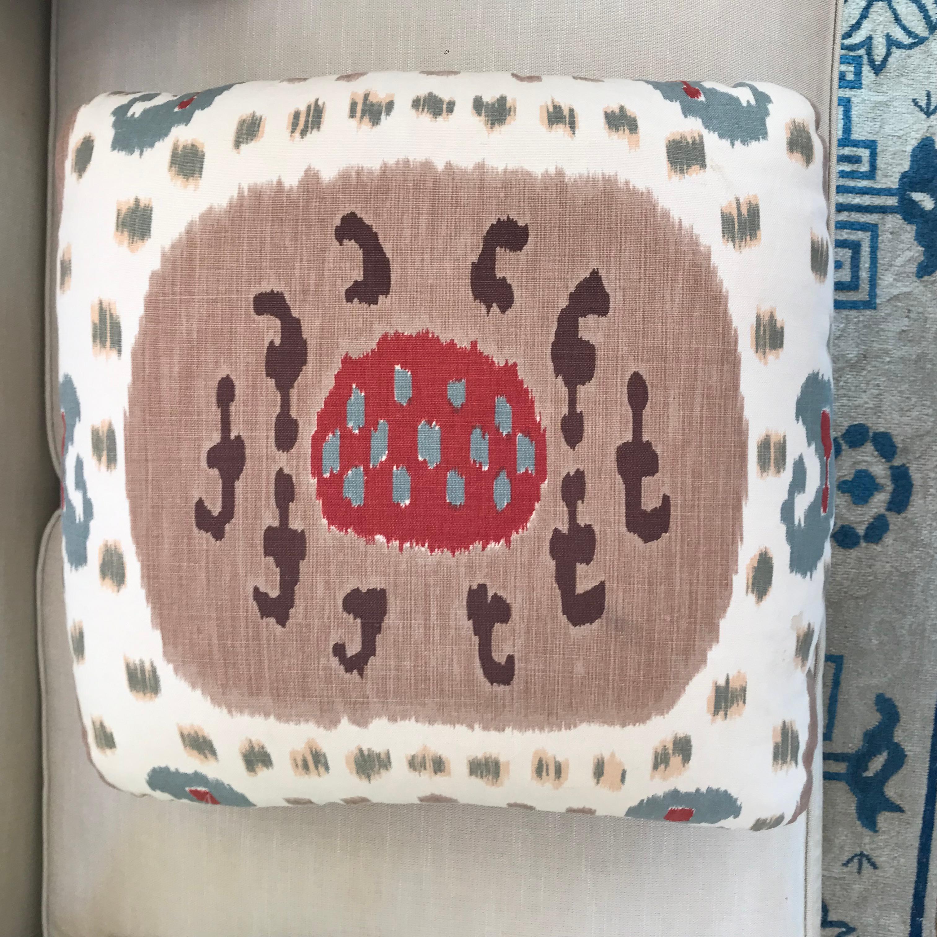 Cuscini in piuma d'oca 'Samarkand' di Brunschwig & Fils - a apir In condizioni ottime in vendita a Greenwich, CT