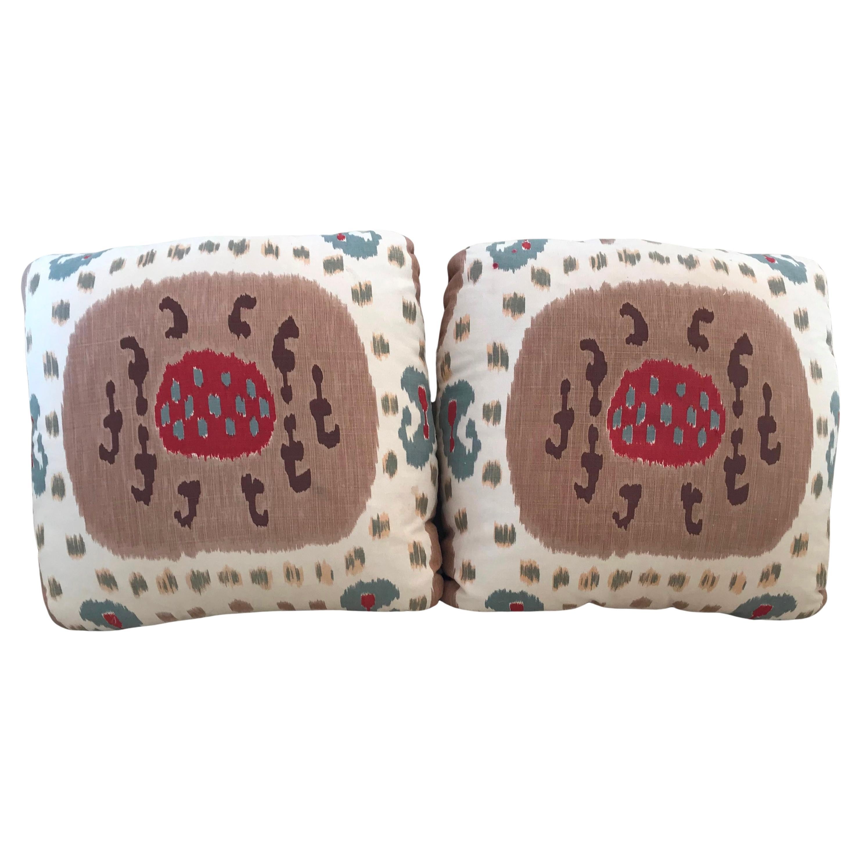 Cuscini in piuma d'oca 'Samarkand' di Brunschwig & Fils - a apir