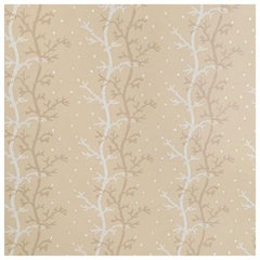 Brunschwig & Fils St. Barts Hand-Printed Wallpaper, Charlotte Moss, Beige, 2006