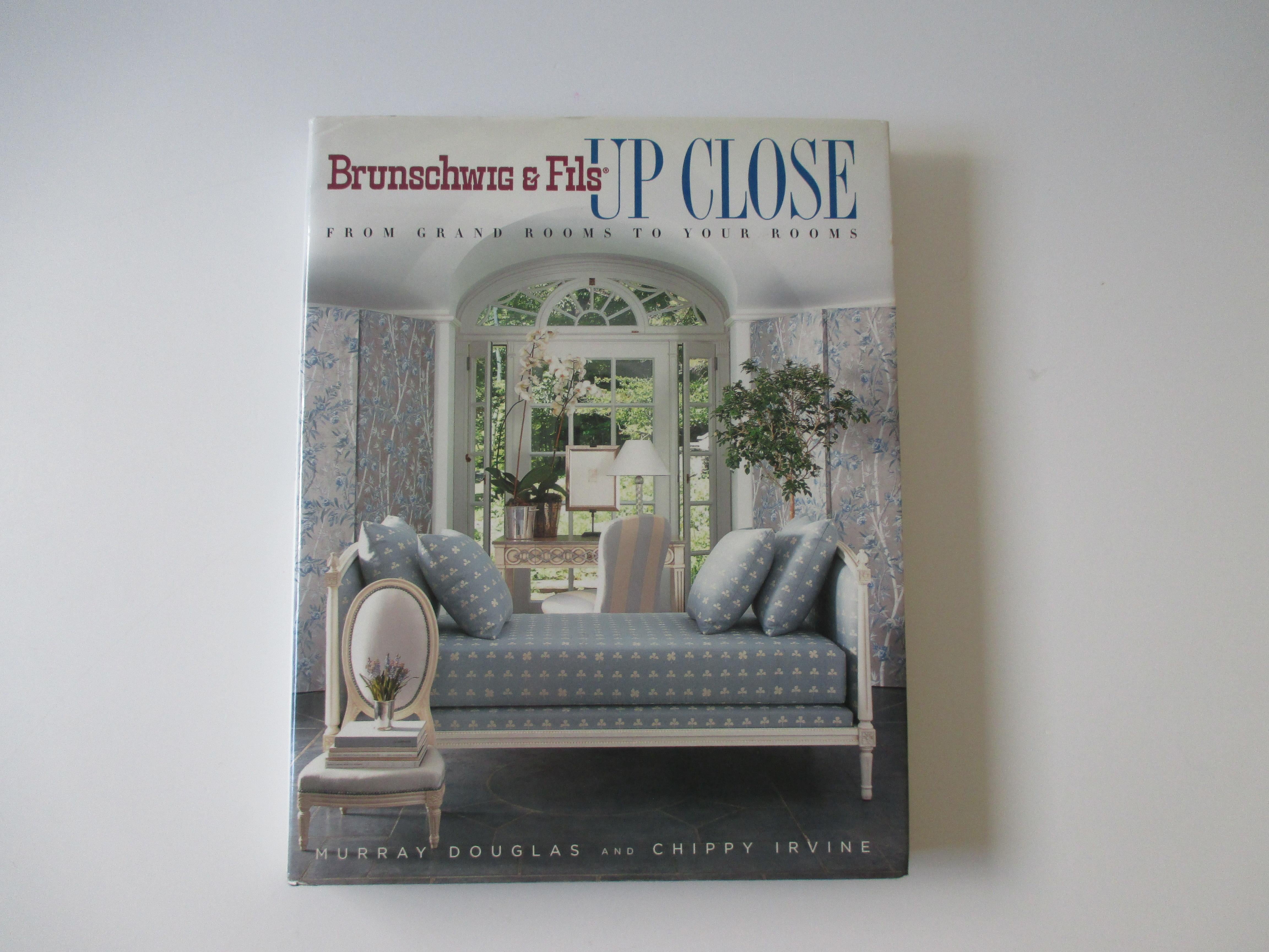 Brunschwig & Fils Up Close hard cover book
Focusing on Brunschwig & Fils, one of the most renowned textile decor companies in the world, this book transports readers from grand rooms in the White House and the Palace of Versailles to romantic Irish