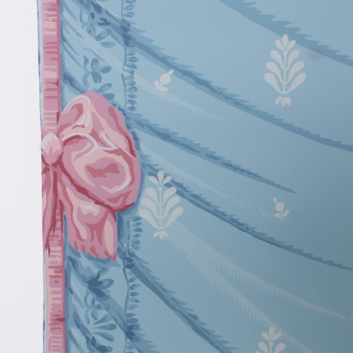 Americano Brunschwig & Fils x Musée des Arts Décoratifs, Parigi, Carta da parati Marot, 1999. in vendita