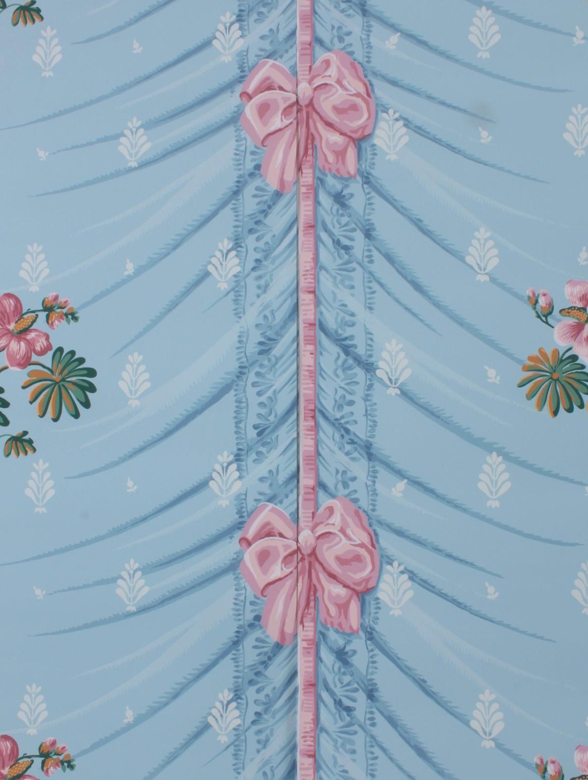 Brunschwig & Fils x Musée des Arts Décoratifs, Parigi, Carta da parati Marot, 1999. In condizioni ottime in vendita a Brooklyn, NY