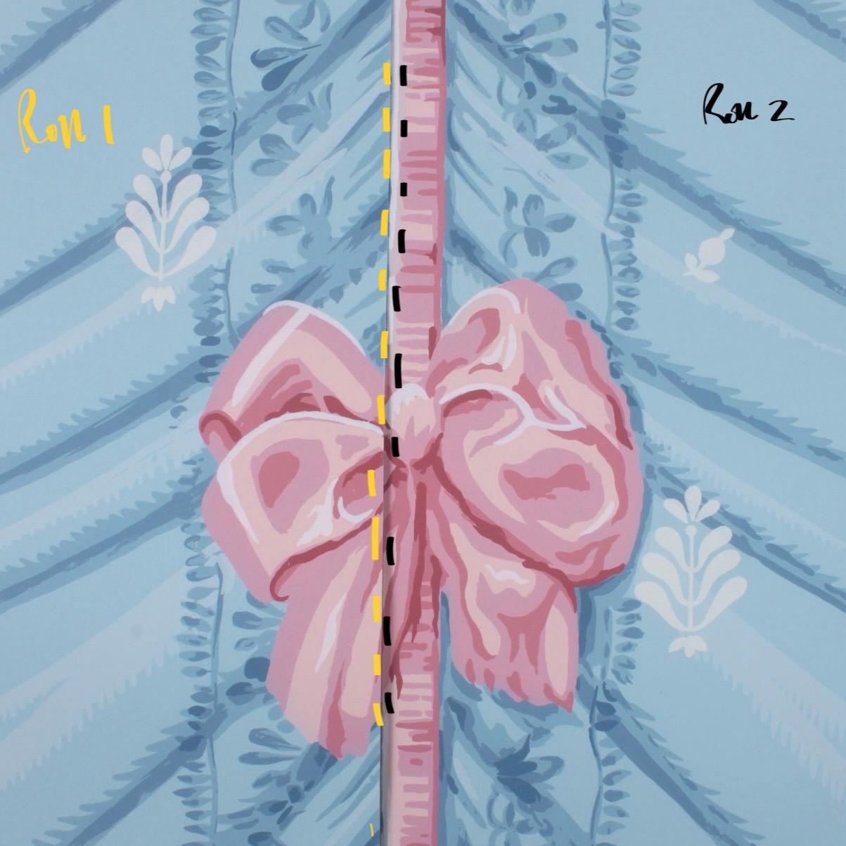 XX secolo Brunschwig & Fils x Musée des Arts Décoratifs, Parigi, Carta da parati Marot, 1999. in vendita