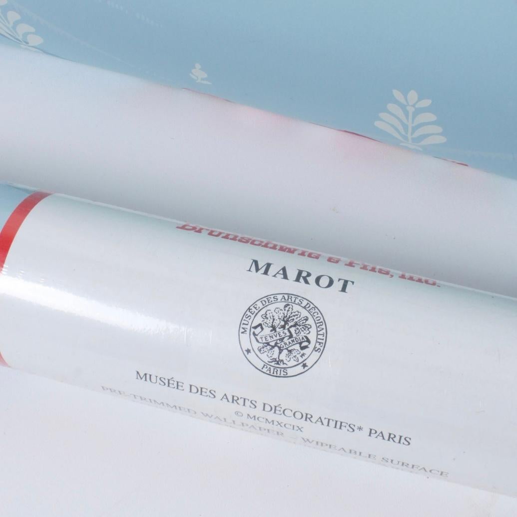 Brunschwig & Fils x Museo de Artes Decorativas, París, Papel pintado Marot, 1999. en venta 3