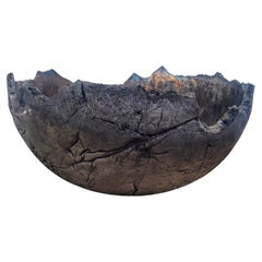 Grand bol en poterie de raku Graves Bruny