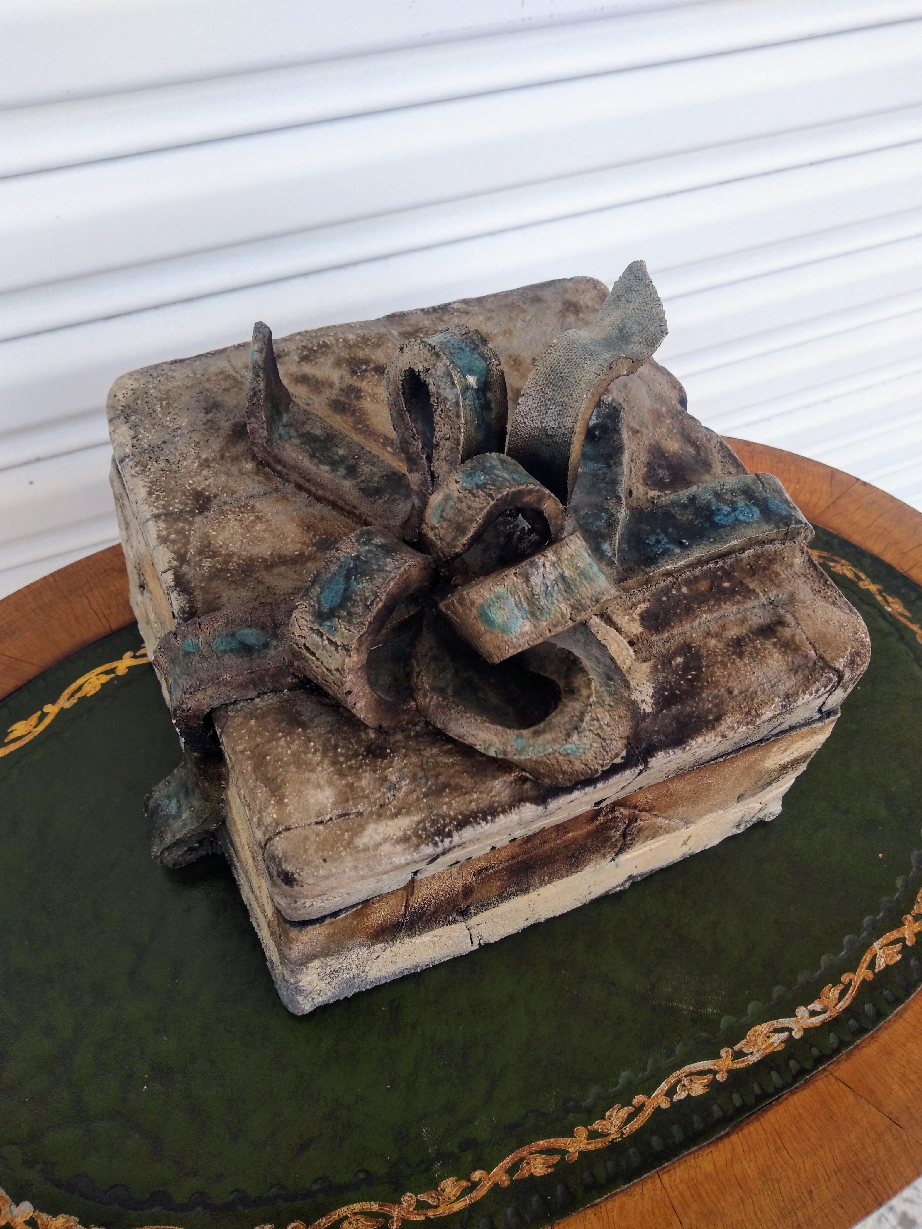 Fatto a mano Scatola regalo Bruny Graves Raku in vendita