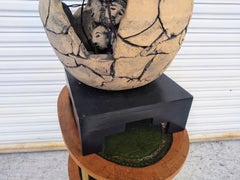 35" Bruny Graves Raku Sculpture