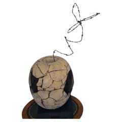 Bruny Graves Raku-Skulptur