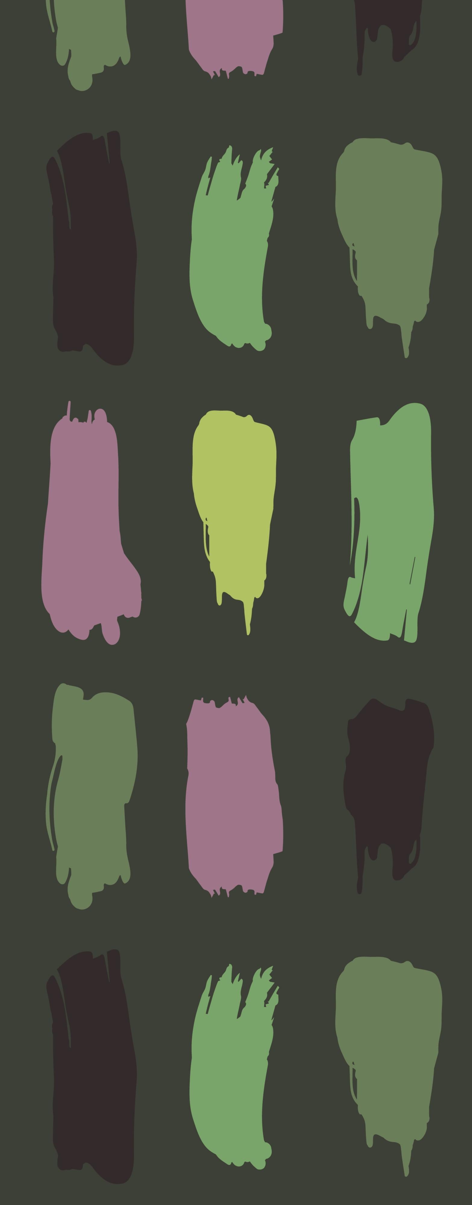 „Bürstenfarben“ Seidentafeln von Daniela Puppa (21. Jahrhundert und zeitgenössisch) im Angebot