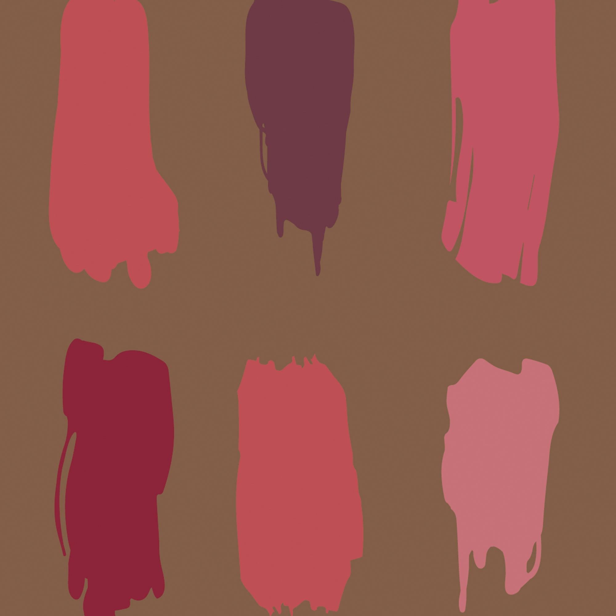 „Bürstenfarben“ Seidentafeln von Daniela Puppa im Angebot 1