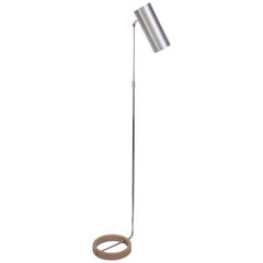 Brushed Aluminum Floor Lamp by Paul Mayen for Habitat