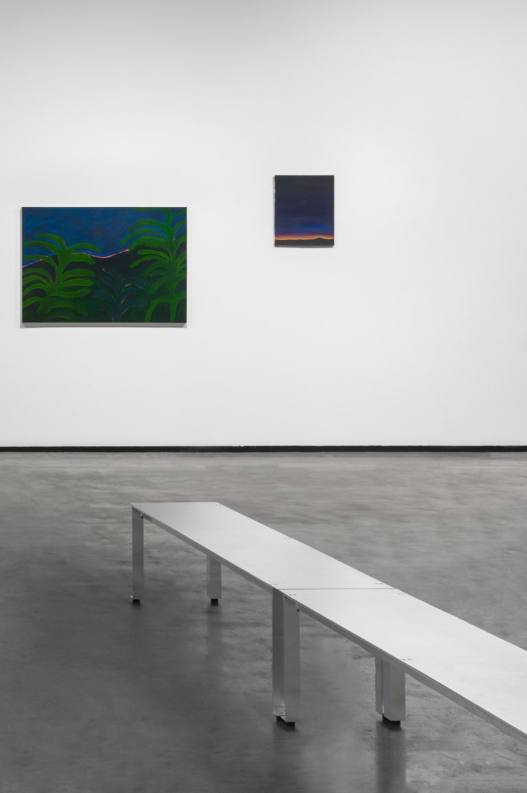 Brushed Anodized Aluminum CANTO Bench by Luiz Solano, Brazil 2023 For Sale  at 1stDibs