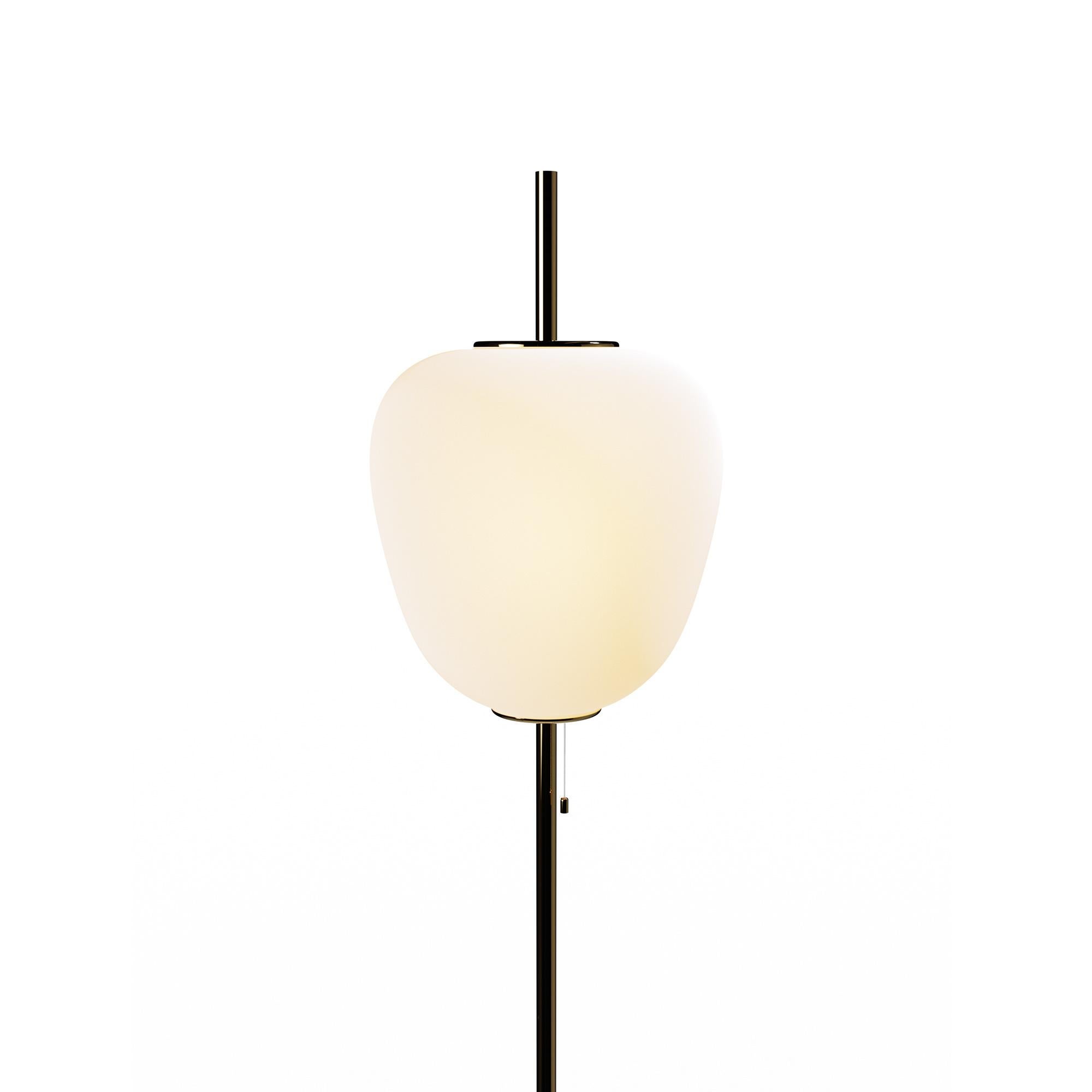 Contemporary Brushed Brass J14 Floor Lamp by Disderot For Sale