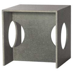 Tavolino Hera in diobase spazzolato di Studio Mohs